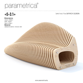 Параметрическая скамья "Parametrica Bench S-3.1"