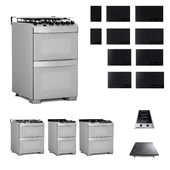 Collection - 11 Wolf Cooktops + 6 Whirlpool Brastemp Stoves+Portable Cooktops