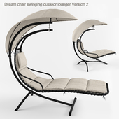 Dream chair swinging outdoor lounger Version 2