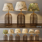 Bird cage lamp