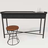 Maisons du monde Edison Table and Walter Chair