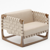 Bungalow armchair by RIVA 1920