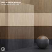 Material wood / veneer (seamless) - set 21