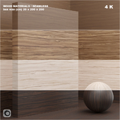 Material wood / veneer (seamless) - set 22