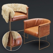 Wexler Barrel Back -armchair & bar stool-set02