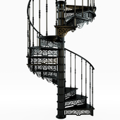 Винтовая лестница / Spiral staircase