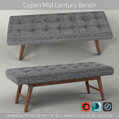 Copan Mid Century Bench