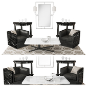 Luxury furniture and decor set