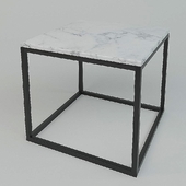 Belham coffee table with marble top