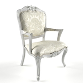 Chair french-Chateau-Style-Ornate-white-gold