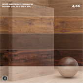 Material wood / veneer (seamless) - set 25