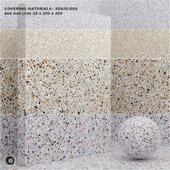 Material (seamless) - coating, stone, quartz set 49