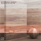Material wood / veneer (seamless) - set 26