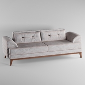 Perla Furniture's Madrid CollectionEuro-Americana style chic living room sofa