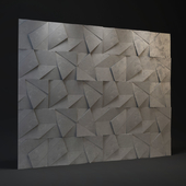 Wall abstract 3D panel