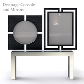 Bernhardt Decorage Console and Mirror