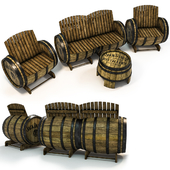 Barrel furniture