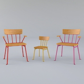 Furniture-Colored -Chair 01