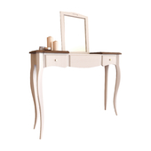 Make-up table with mirror ST9309, Leontina