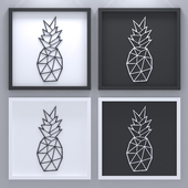 Polygonal Pineapple frame