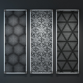Frames with seamless textures