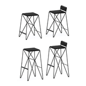 Thorn bar stool by Lazariev design