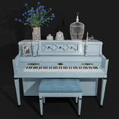 Piano Wurlitzer in the style of Provence