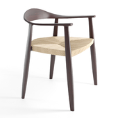 Colico Solid Wood Chair With Armrests