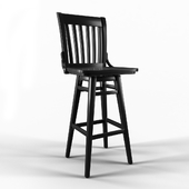Chair No11- Mantel School House Swivel Bar Stool
