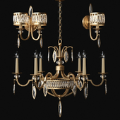 Marquise Crystal Six-Light Chandelier