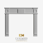 OM. Decorative fireplace. Evrowood.