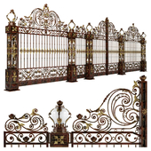 Forged gates wickets and fences N3