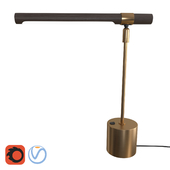 Linear Wood LED Table Lamp