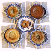 East Bread (Uzbek Flat Cakes)