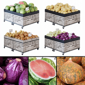 Racks for vegetables / fruits