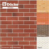 Facade panels from the manufacturer Döcke / Collection BERG