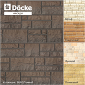 Facade panels from the manufacturer Döcke / Collection BURG