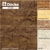 Facade panels from the manufacturer Döcke / Collection FELS