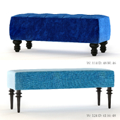West Elm Essex and Upholstered Bench