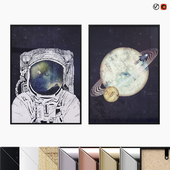 Poster Set "Astronaut"