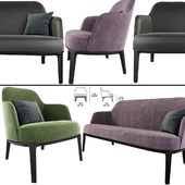 Poliform Jane Arm Chair And Sofa