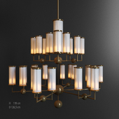 Replika Baker Sodalite Chandelier
