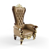 Throne Chair French Baroque