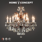 OM Chandelier Crystal, 26 inches, Crystal Chandelier 26 Inches