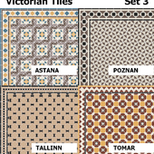 Topcer Victorian Tiles Set3