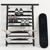 СПЭНСТ Полка для обуви/скейтборда (IKEA)