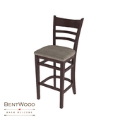 "OM" Oxford bar chair from BentWood
