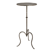 Aged Iron Accent Table by Studio Martini Visual Comfort