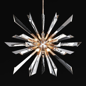 Corbett Lighting 140-48 Inertia 48 Inch Wide 8 Light Large Pendant