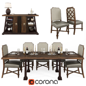 ART Furniture Inc American Chapter Formal Dining Room Group